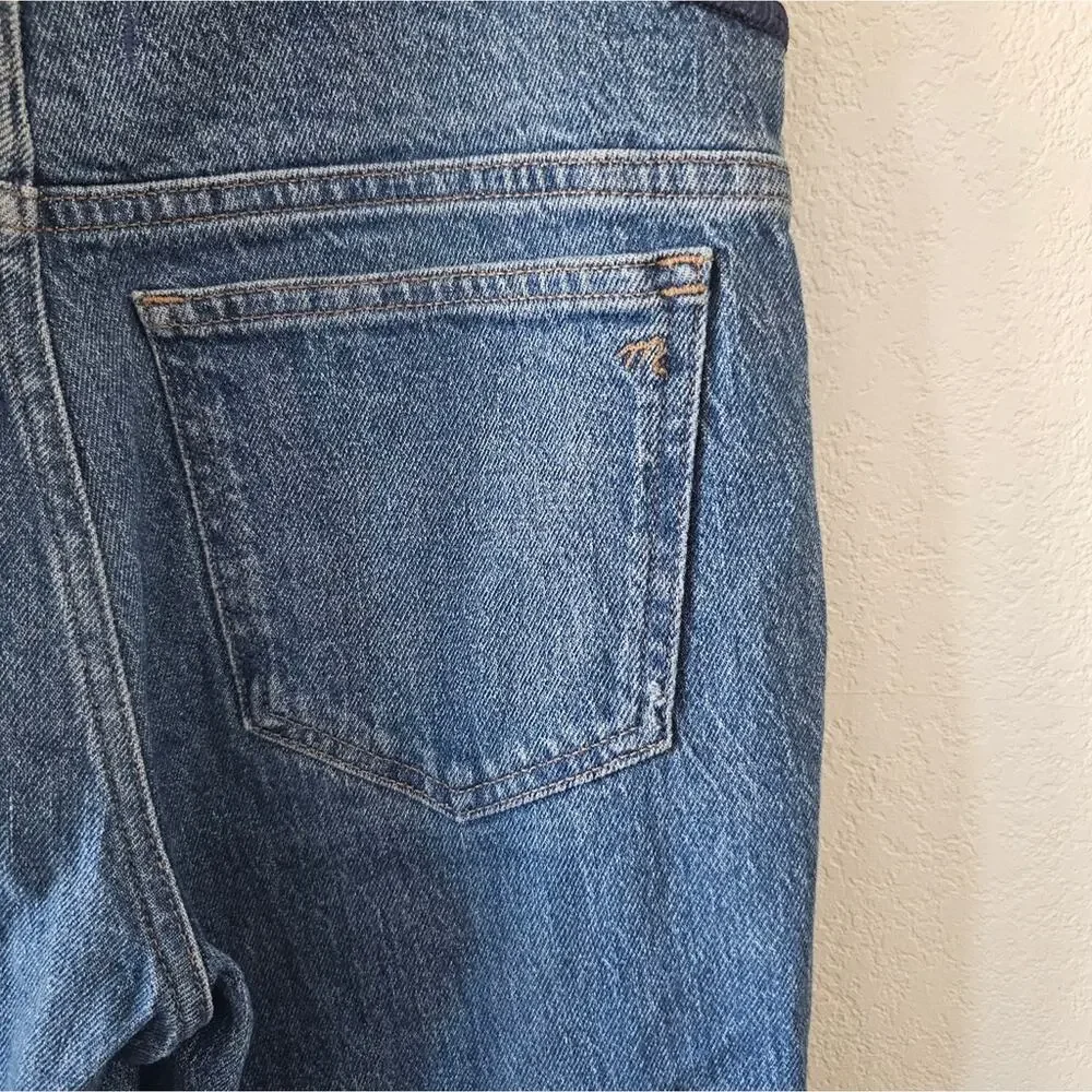 Madewell The Maternity Perfect Vintage Jean In Decatur Wash - Picture 7 of 10